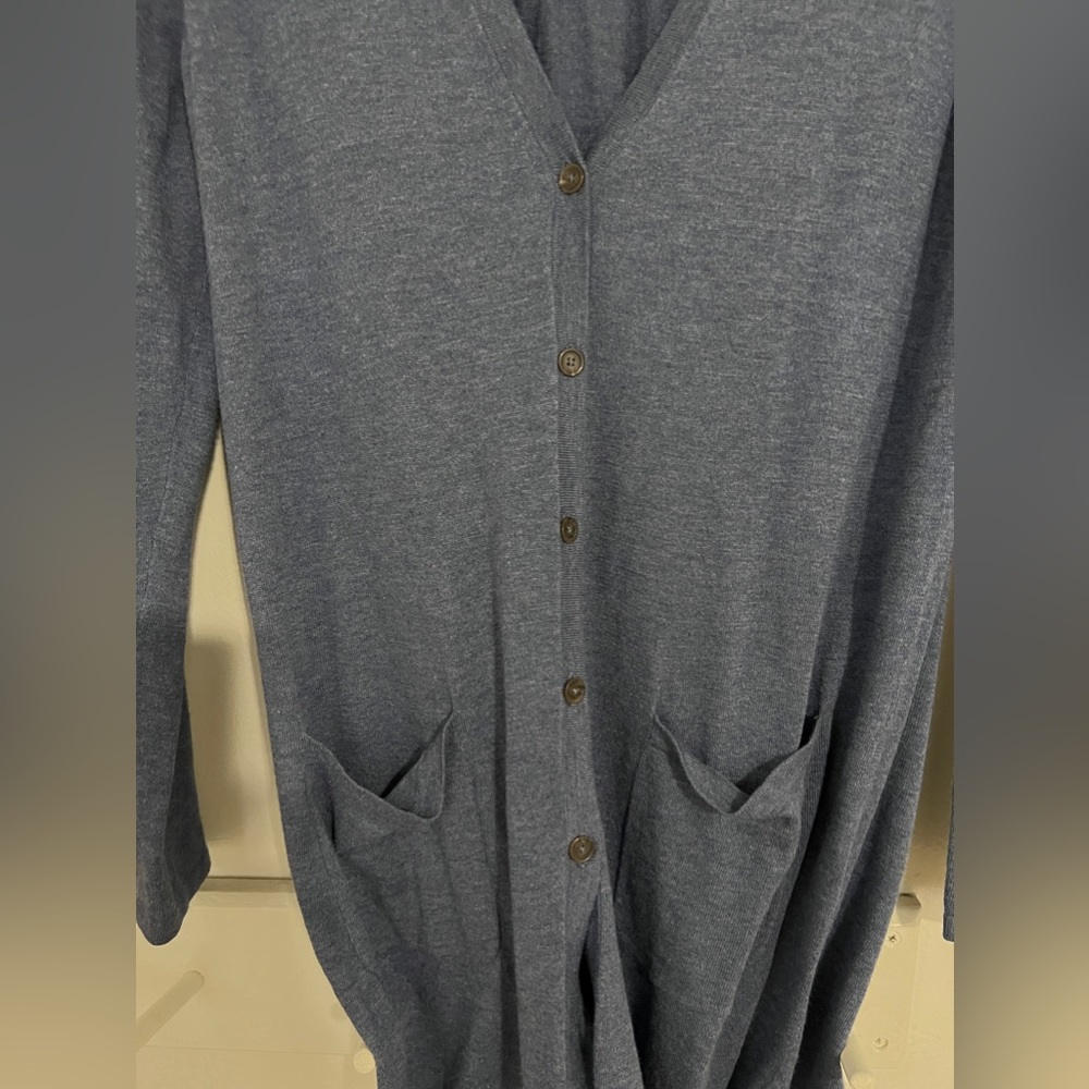 NWT Jjill lightweight blue cardigan - Picture 2 of 6